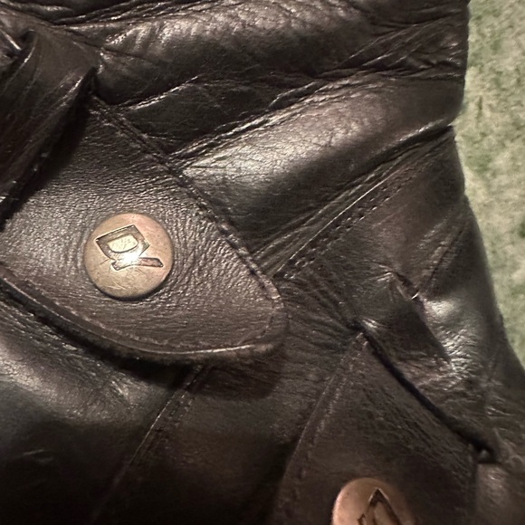 Vintage DESTROY Y2K Black Leather Boots. Motor. Rare. Iconic. - Picture 10 of 13